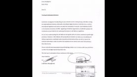 An urgent message concerning our training. (Excuse quality.)