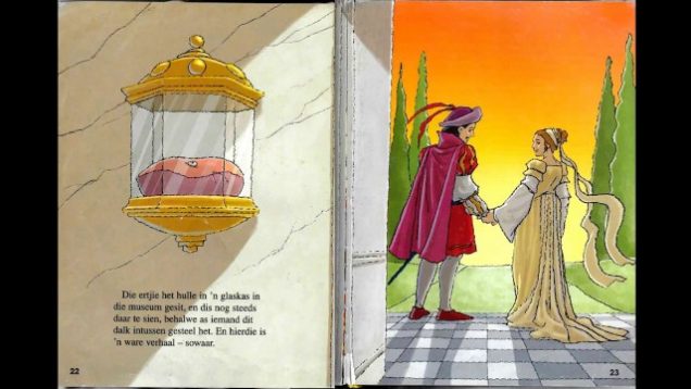DIE PRINSES EN DIE ERTJIE – Tannie Richelle Lees Afrikaanse Kinderstories