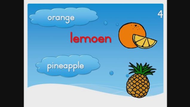 ESCS EDUFRIENDS -Phase 1 Book 10 (Vrugte / Fruit) Teaching English students to read Afrikaans