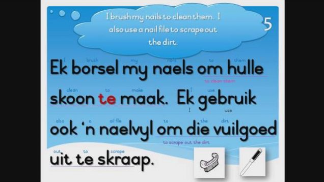 ESCS EDUFRIENDS – Phase 8 Book 3 – HANDE / HANDS (Afrikaans Reading Help)