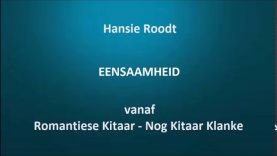 Hansie Roodt – Eensaamheid