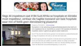 SAUK Nuus Hooftrekke vir Woensdag 16 Oktober 2019