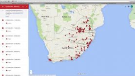 SL Protes Kaart Afrikaans