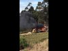 Video: Betogers bestook vragmotor met petrolbomme