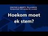 Hoekom moet jy elektronies gaan stem?