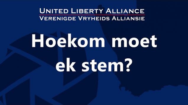 Hoekom moet jy elektronies gaan stem?