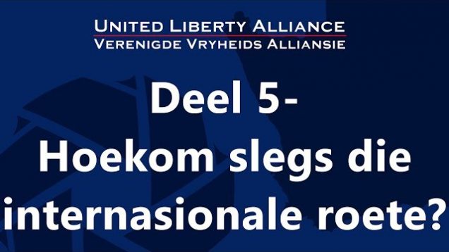 Hoekom slegs die internasionale roete? – Deel 5