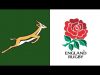 Rugby Test Match – England vs Springboks 14 November 1992