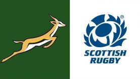 Rugby Test Match – Springboks vs Scotland 24 November 1951