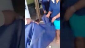 WATCH: Women carry dead body into Old Mutual after ‘failure’ to pay out funeral claim