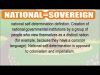 National Self-Determination