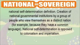 National Self-Determination