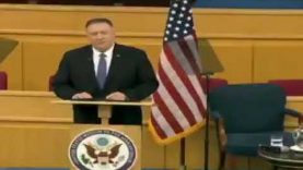 Pompeo at UN in support of SA minorities