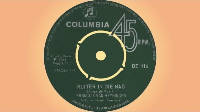 Francois van Heyningen – Ruiter in die nag