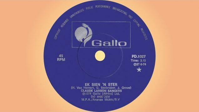 Die Claude Larson Sangers – Ek sien ‘n stêr