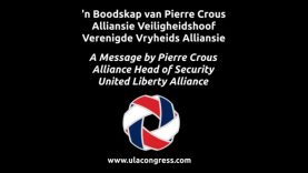 Pierre Crouse Pleidooi aan die Volk