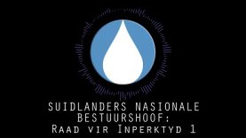 Raad vir Inperktyd Deel 1 deur SL se Nasionale Bestuurshoof