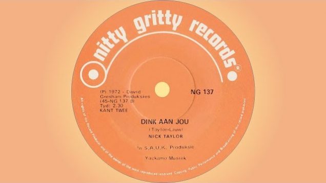 Nick Taylor – Dink aan jou