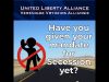 Given your mandate for secession?