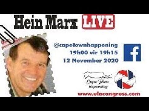 Hein Marx onderhoud op Cape Town Happening