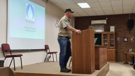 Kol. Wynand du Toit aanbieding by Eric Barnard PTA