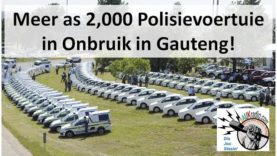 SAUK Radio Nuus: SAPD Lede Arresteer oor Afpersing, Nog ‘n Bejaarde Vermoor, Oorskot Polisievoertuie