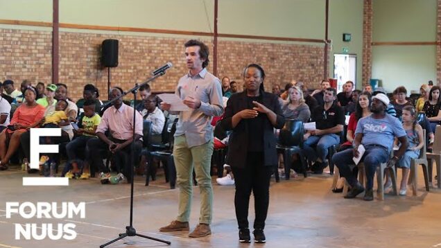 Forum Nuus: AfriForum betoog by parlement teen Bela-wet 23-10-2023