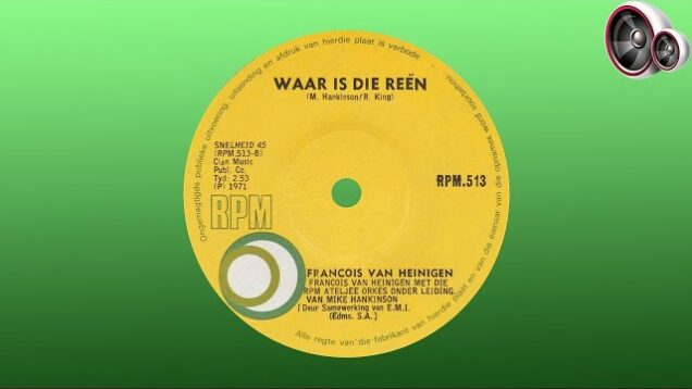 Francois van Heiningen – Waar is die reën