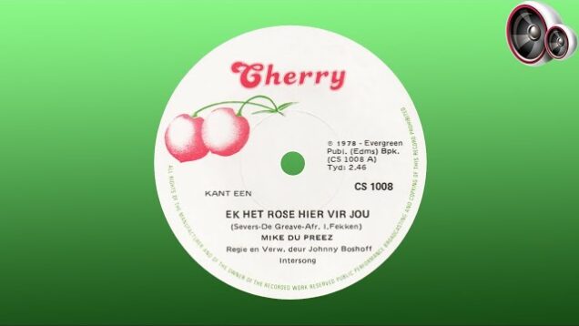 Mike du Preez – Ek het rose hier vir jou