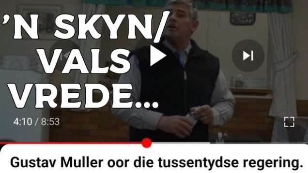 ‘n Skyn/Vals Vrede…