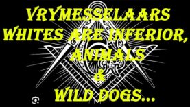 Vrymesselaars Whites are inferior, Animals & Wild dogs…