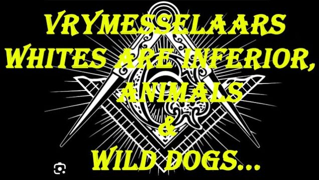 Vrymesselaars Whites are inferior, Animals & Wild dogs…