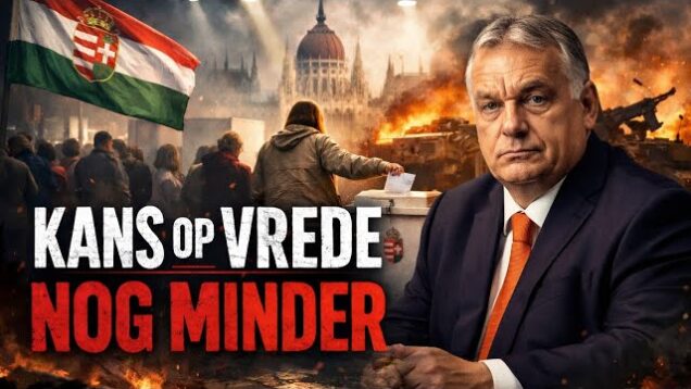 Kans op vrede NOG minder!