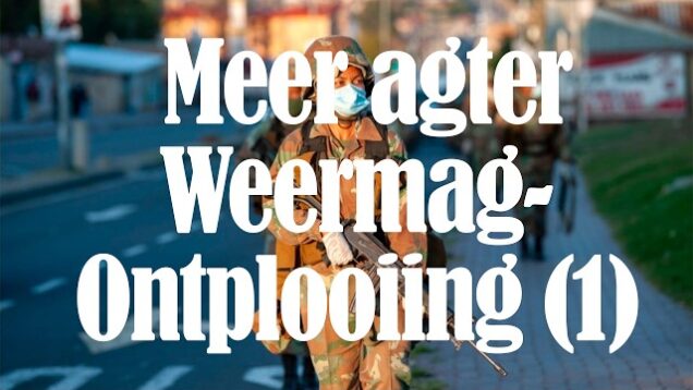 Meer agter Weermag-Ontplooiing (1)
