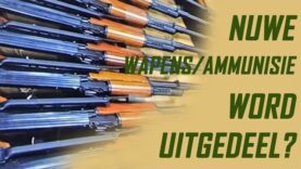 Nuwe Wapens/Ammunisie word Uitgedeel?