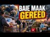 Baie maak gereed.