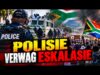 Polisie verwag eskalasie.
