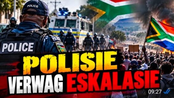 Polisie verwag eskalasie.