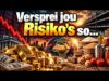Versprei jou risiko’s so…